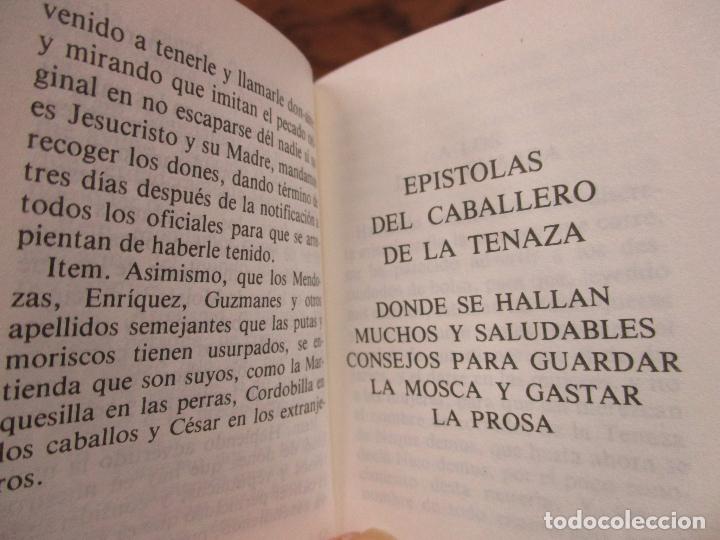 Libros: PROSA FESTIVA Y SATIRICA. FRANCISCO DE QUEVEDO. CRISOL&Iacute;N. N&Uacute;M. 042. 1979. - Foto 3