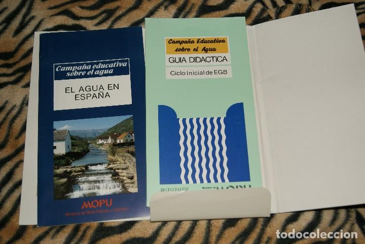 Libros: Campa&ntilde;a educativa sobre el agua	MOPU Generalitat Valenciana - Foto 2