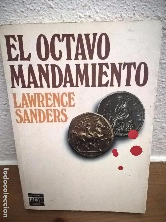 Libros: EL OCTAVO MANDAMIENTO, LAWRENCE SANDERS - Foto 1