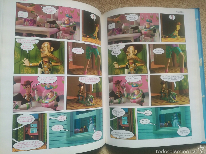 Libros: C&Oacute;MIC TOY STORY NUEVO CATAL&Aacute;N / INGL&Eacute;S - Foto 2