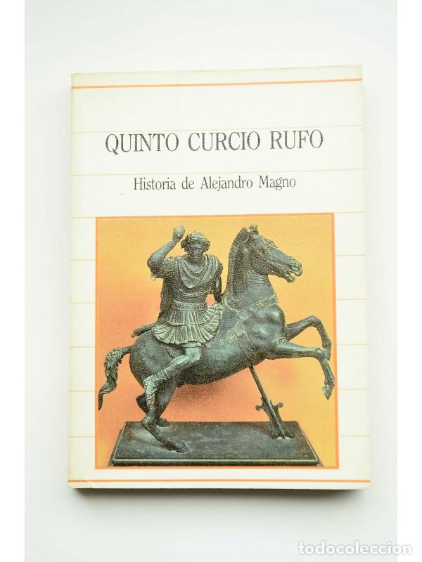 Libros: Historia de Alejandro Magno - QUINTO CURCIO RUFO - Foto 1