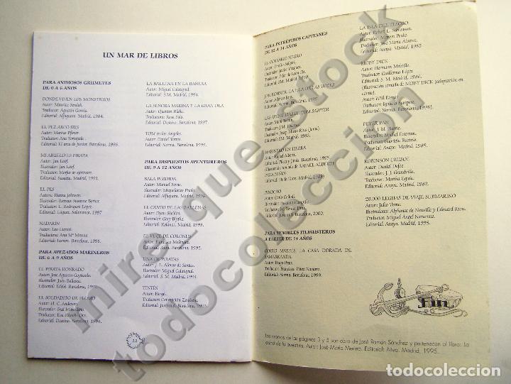 Libros: UN MAR DE LIBROS (CUADERNO DE BIT&Aacute;CORA) - EQUIPO PEONZA, SANTANDER, 2000 - Foto 4