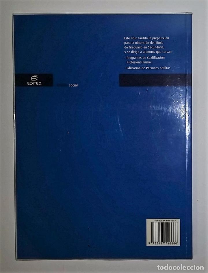 Libros: PCPI - GRADUADO. &Aacute;MBITO SOCIAL. EDITORIAL EDITEX. - Foto 3