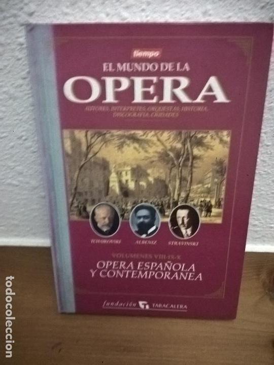 Livres: EL MUNDO DE LA OPERA.TCHAIKOVSKI, ALBENIZ, STRAVINSKI