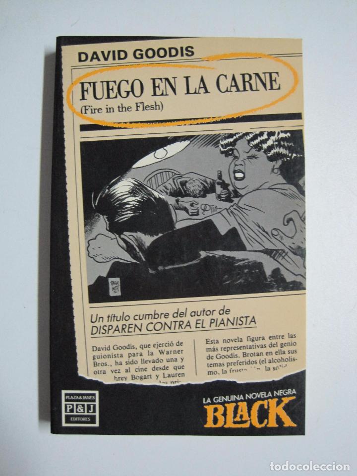 Libros: Fuego en la carne  / Goodis, David - Foto 1