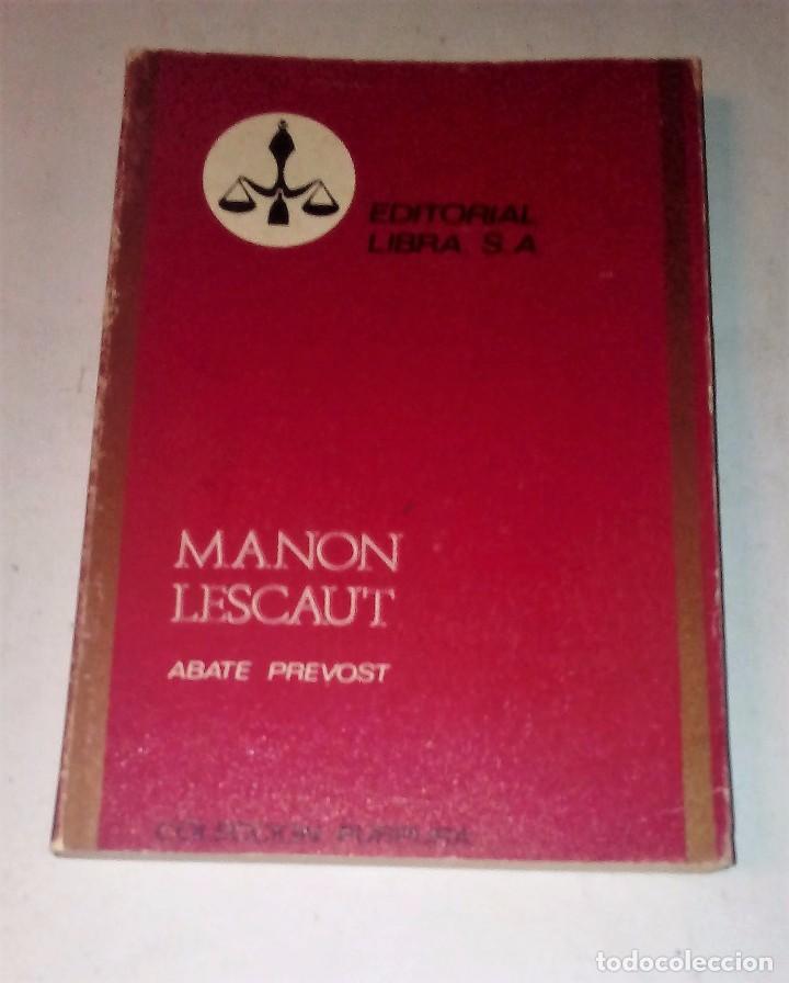 Libros: MANON LESCAUT Abate Prevost   Editorial libra - Foto 1