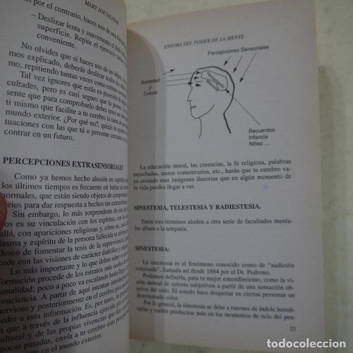 Libros: EL PODER DE LA MENTE - MARY JOE SALAZAR - M.E. EDITORES - 1997 - Foto 5