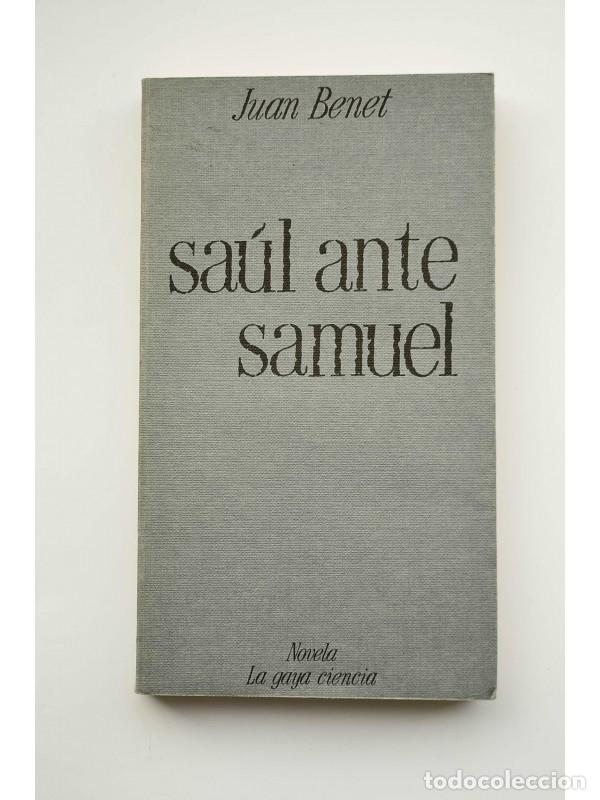 Libros: Sa&uacute;l ante Samuel - BENET, Juan - Foto 1