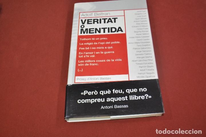 Libros: Veritat o mentida - Adolf Beltran - ED. PROTEUS - DH1 - Foto 1