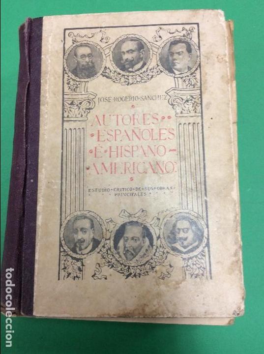 Libros: Autores espa&ntilde;oles e hispanoamericanos 1911 - Foto 1