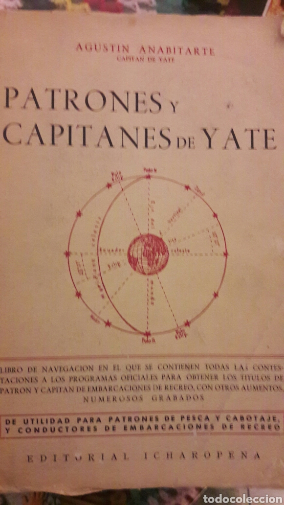 Libros: Patrones y capitanes de yate. Anabitarte. - Foto 1