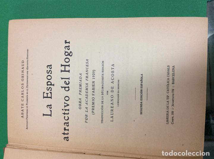 Libros: La esposa atractivo del hogar 1929 - Foto 2