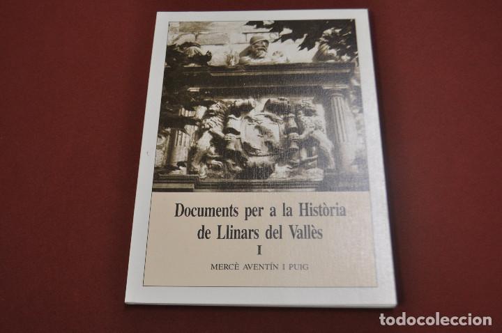 Libros: documents per a la hist&ograve;ria de llinars del vall&egrave;s - merc&egrave; avent&iacute;n i puig - MPB - Foto 1