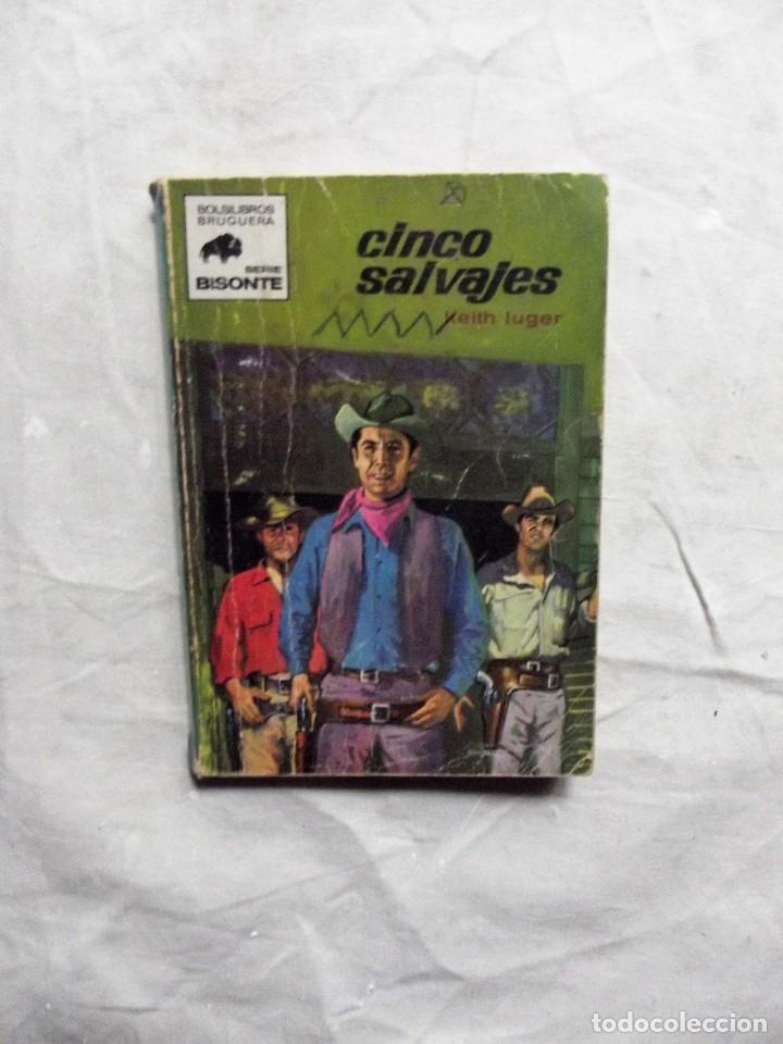 Libros: CINCO SALVAJES  DE KEITH LUGER - Foto 1