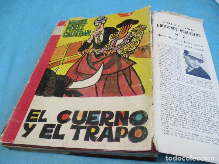 Libros: MIGUEL PEREZ CALDERON, EL CUERNO Y EL TRAPO, 1967 - Foto 2