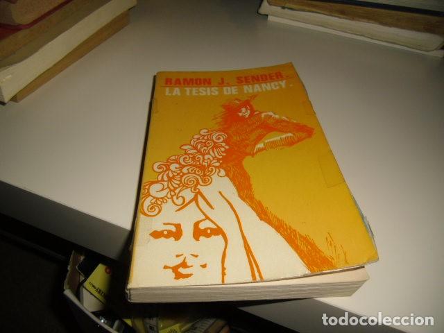 Libros: C-G09GI LIBRO LA TESIS DE NANCY RAMON J SENDER - Foto 1