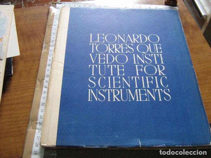 Libros: INSTITUTO LEONARDO TORRES QUEVEDO DE INSTRUMENTAL CIENTIFICO - ESCRITO EN INGLES - Foto 1