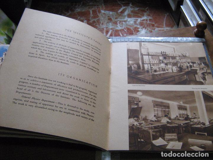 Libros: INSTITUTO LEONARDO TORRES QUEVEDO DE INSTRUMENTAL CIENTIFICO - ESCRITO EN INGLES - Foto 3 - 75949983