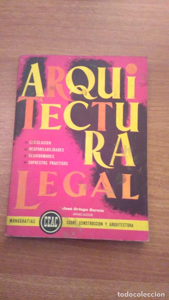 Libros: ARQUITECTURA LEGAL - Foto 1