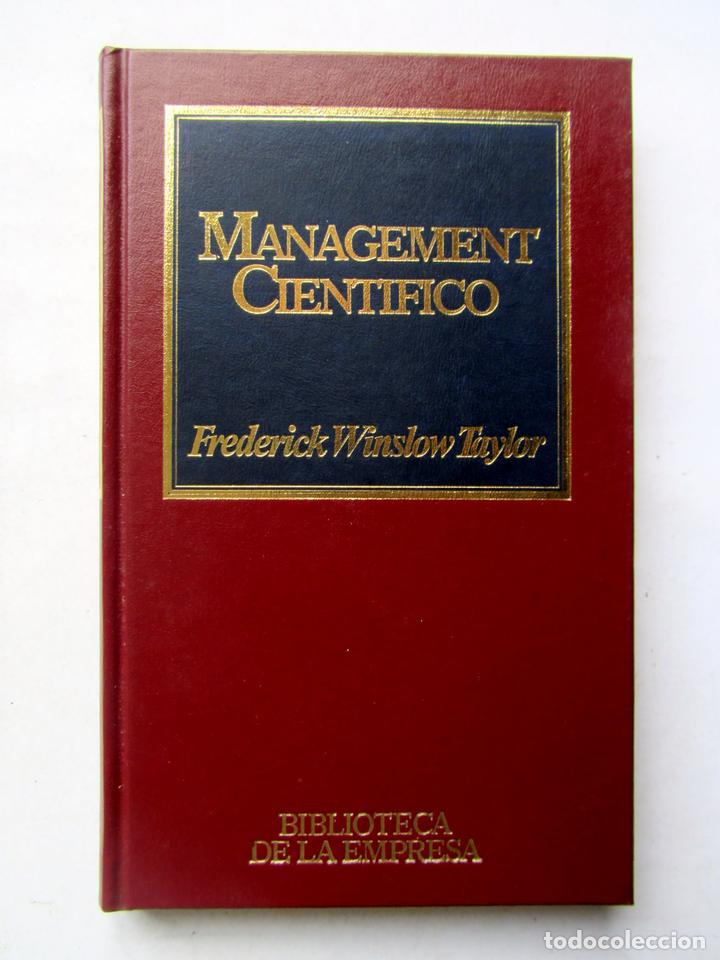 Libros: Management Cient&iacute;fico. Frederick Winslow Taylor - Foto 1