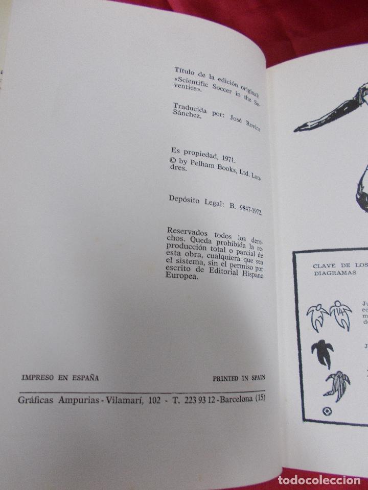 Libros: F&Uacute;TBOL CIENT&Iacute;FICO. R. MACDONAL Y E. BATTY.. EDITORIAL HISPANO EUROPEA. 1972. - Foto 3
