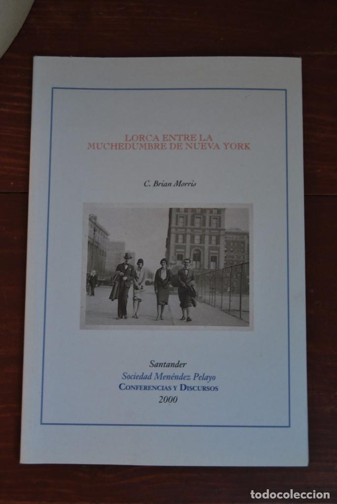 Libros: LORCA ENTRE LA MUCHEDUMBRE DE NUEVA YORK - C. BRIAN MORRIS - SANTANDER - 2000 - Foto 1