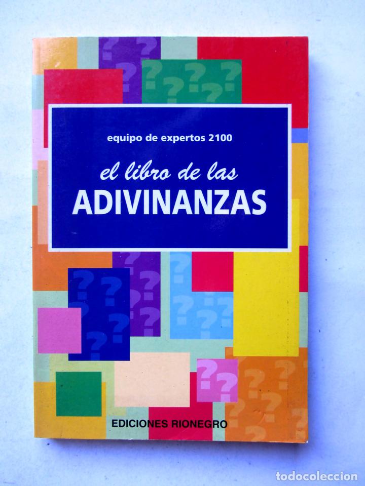 Libros: El libro de las adivinanzas. Eqipo de expertos 2100. - Foto 1