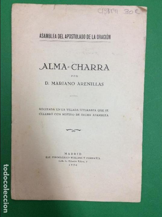 Libros: Asamblea del apostolado de la oracion- alma charra - Foto 1