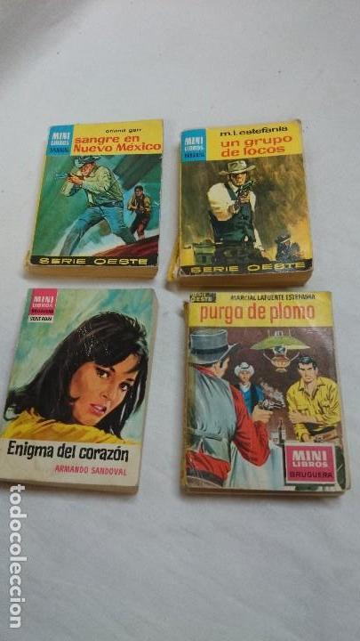 Libros: LOTE DE 4 M&Iacute;NI LIBROS DE BRUGUERA - Foto 1