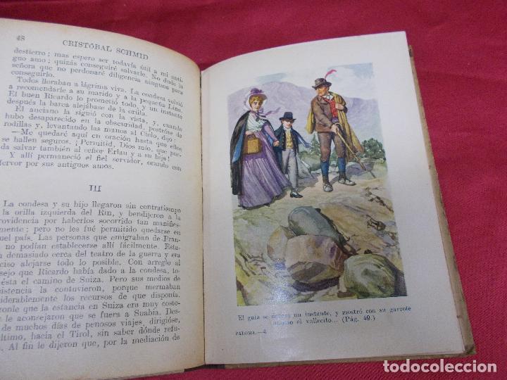 Libros: LA PALOMA.  CRIST&Oacute;BAL SCHMID. BIBLIOTECA SELECTA. RAMON SOPENA. 1936. - Foto 6