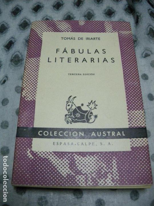 Libros: F&Aacute;BULAS LITERARIAS - Tom&aacute;s de Iriarte - Foto 1