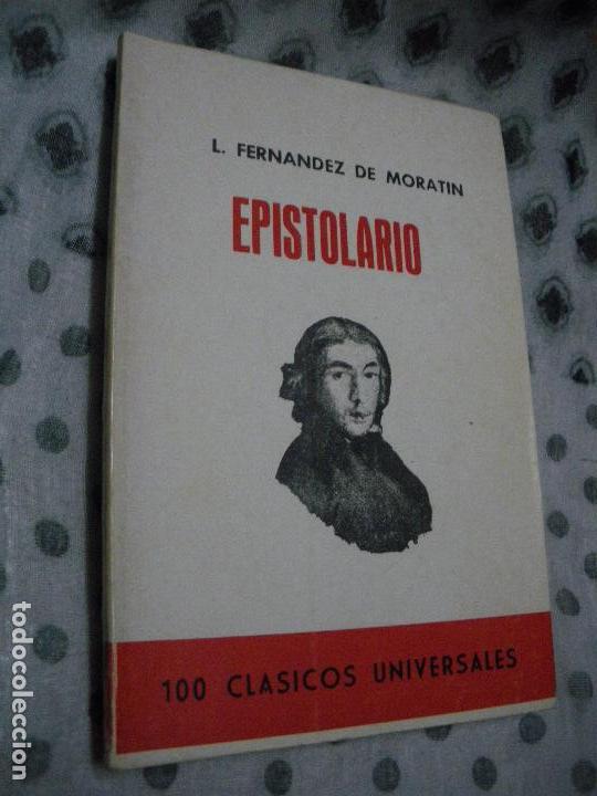 Libros: EPISTOLARIO - L. Fern&aacute;ndez de Morat&iacute;n - Foto 1