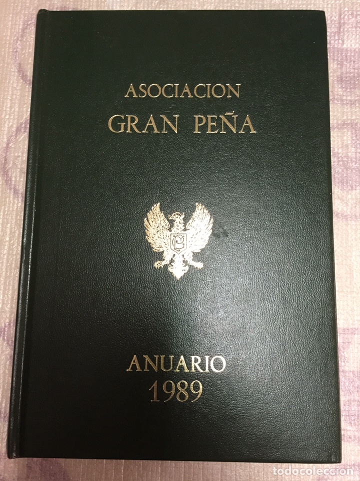 Libros: ASOCIACI&Oacute;N GRAN PE&Ntilde;A. ANUARIO 1989. - Foto 1