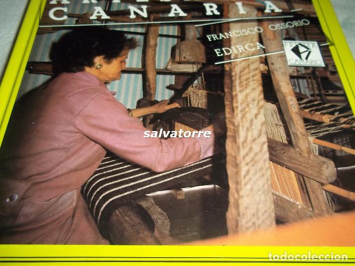 Libros: Introduccion a la artesania canaria, Francisco Ossorio. Edirca, 1989 - Foto 2