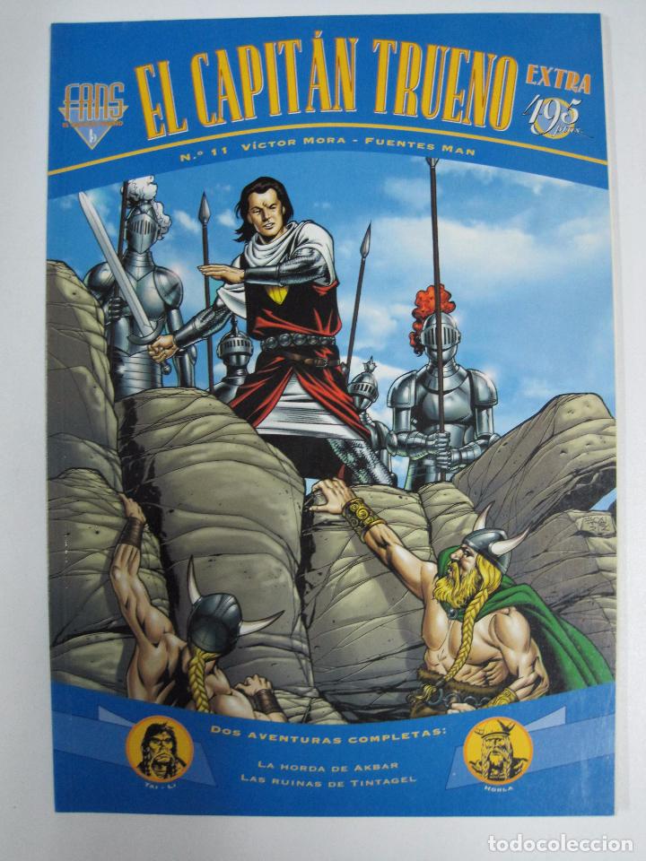Libros: Fans, el Capitan Trueno, extra, n&uacute;mero 11 / Victor Mora, Fuentes Man - Foto 1
