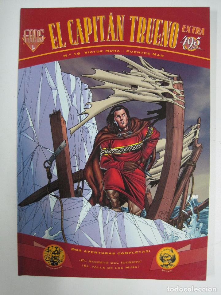 Libros: Fans, El Capitan Trueno, extra, n&uacute;mero 16 / V&iacute;ctor Mora, Fuentes Man - Foto 1