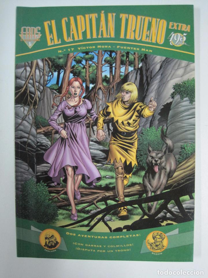 Libros: Fans, el Capit&aacute;n Trueno, extra, n&uacute;mero 17 / V&iacute;ctor Mora, Fuentes Man - Foto 1