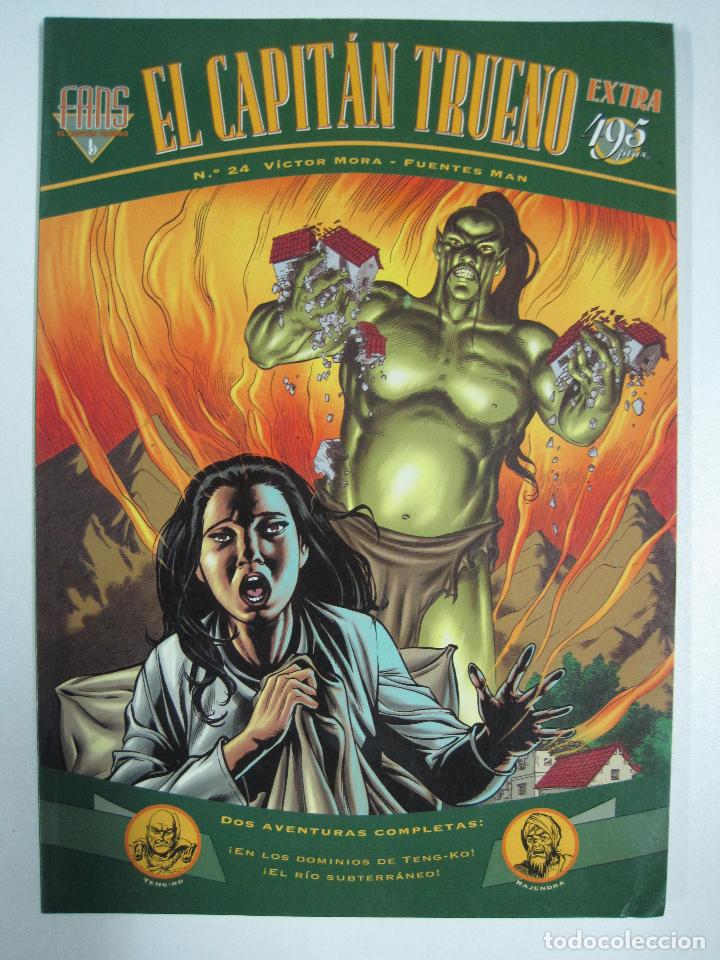Libros: Fans, el Capit&aacute;n Trueno, extra, n&uacute;mero 24 / v&iacute;ctor Mora, Fuentes Man - Foto 1