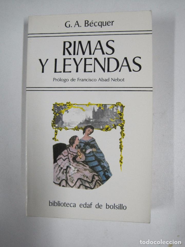 Libros: Rimas Y Leyendas / Becquer, Gustavo Adolfo - Foto 1