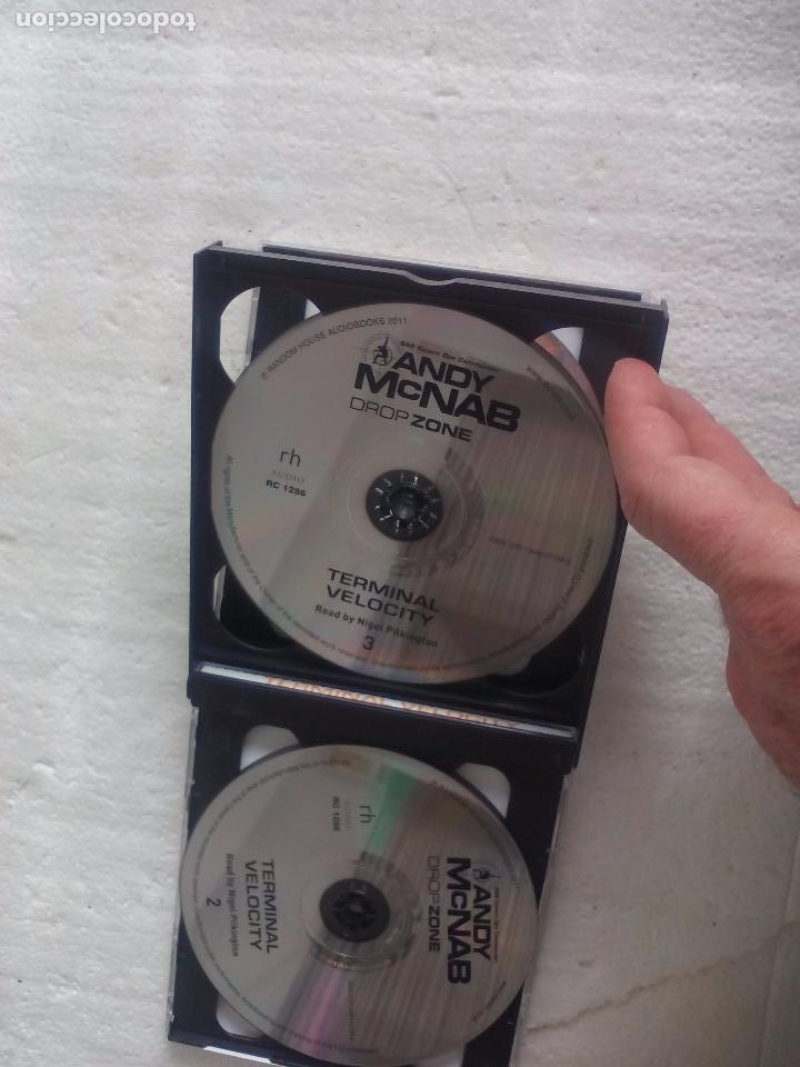 Libros: Andy Mcnab dropzone, terminal velocity audio libro en 6  cd book. En Ingl&eacute;s. - Foto 4