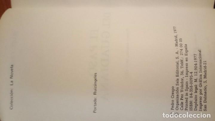 Libros: EL PASO DEL GUADIANA - PEDRO CRESPO - Foto 2
