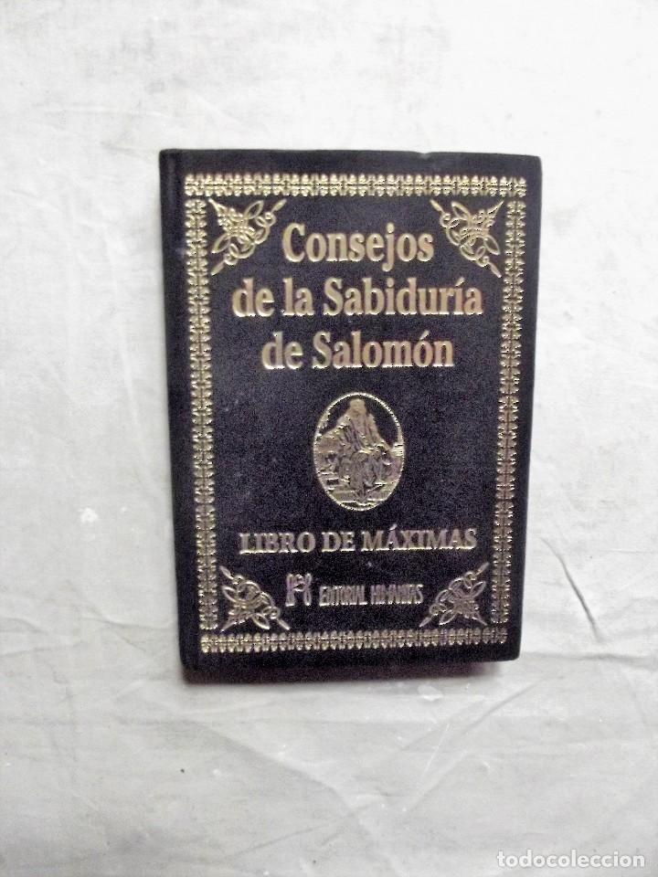 Libri di seconda mano: CONSEJOS DE LA SABIDURIA  DE SALOMON LIBRO DE MAXIMAS