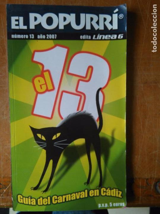 Libros: ANUARIO EL POPURRI 2007. CARNAVAL DE C&Aacute;DIZ