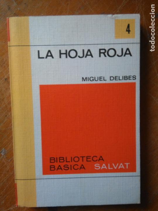 Libros: LA HOJA ROJA MIGUEL DELIBES - Foto 1