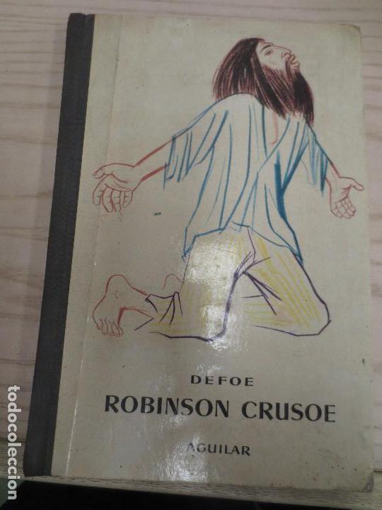 Libros: robinson crusoe. aguilar - Foto 1