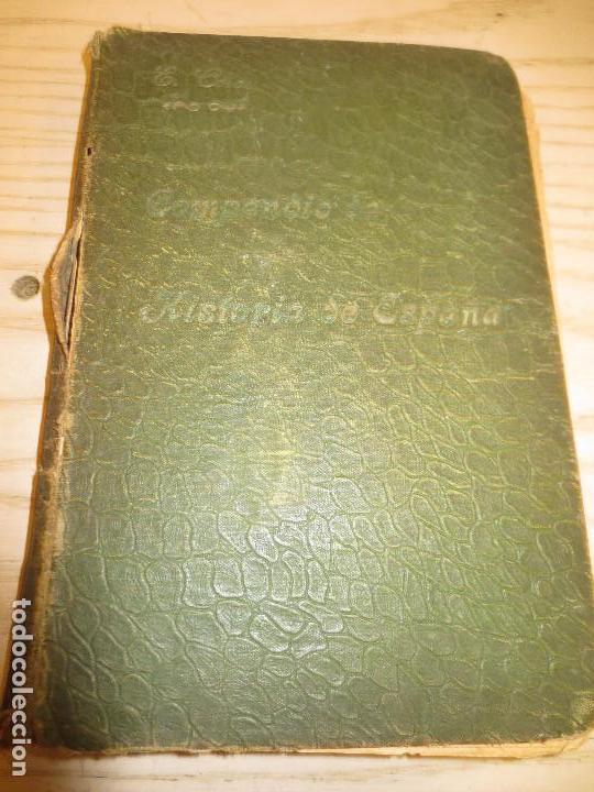 Libros: compendio de historia de espa&ntilde;a burgos eudoro - Foto 1