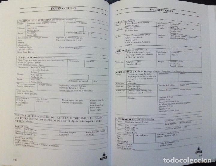 Libros: WORD 2000 - EJERCICIOS PARA OPOSICIONES - EDITORIAL ADAMS 2007. - Foto 9