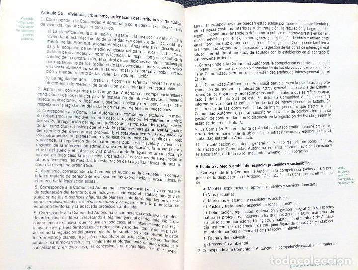 Libros: ESTATUTO DE AUTONOM&Iacute;A PARA ANDALUC&Iacute;A. - Foto 3