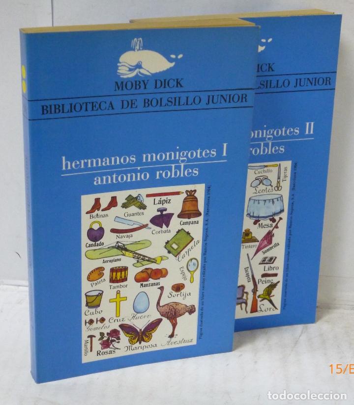 Libros: HERMANOS MONIGOTES 2 tomos - Robles, Antonio - Foto 1