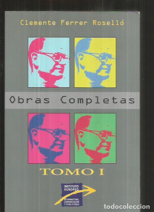 Libros: OBRAS COMPLETAS. TOMO I - FERRER ROSELLO, CLEMENTE - Foto 1